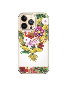 iPhone 13 Pro Case Parrot Floral - Eleaxart