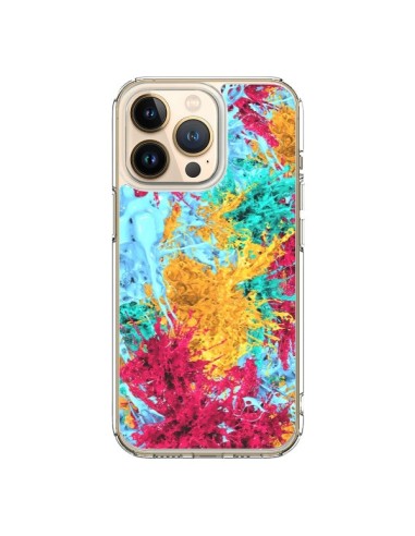 iPhone 13 Pro Case Splash Paint - Eleaxart