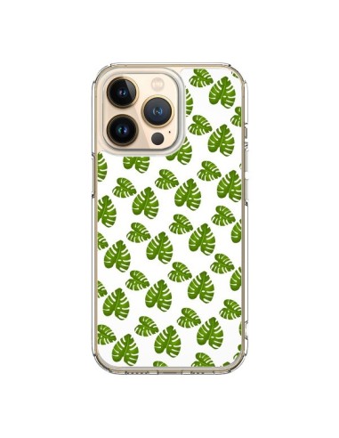 Coque iPhone 13 Pro Plantes vertes - Eleaxart