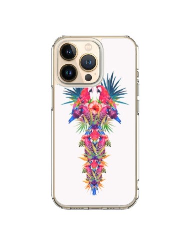 Coque iPhone 13 Pro Parrot Kingdom Royaume Perroquet - Eleaxart