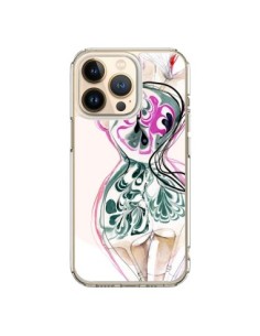 iPhone 13 Pro Case Floral Girl - Elisaveta Stoilova