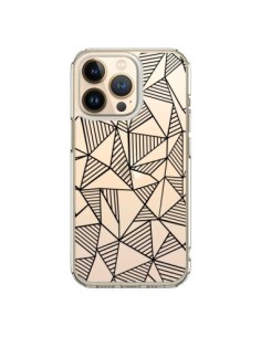 Cover iPhone 13 Pro Linee Griglia Triangles Grid Astratto...