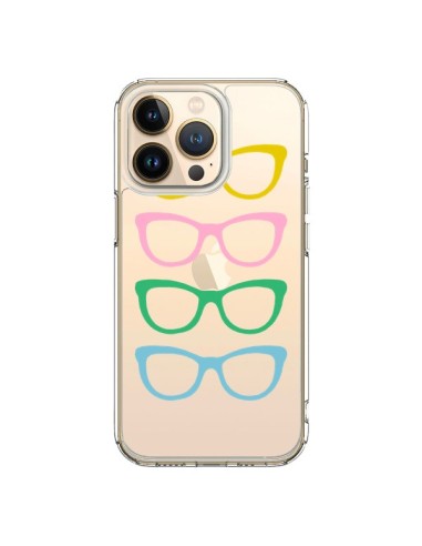 Coque iPhone 13 Pro Sunglasses Lunettes Soleil Couleur Transparente - Project M