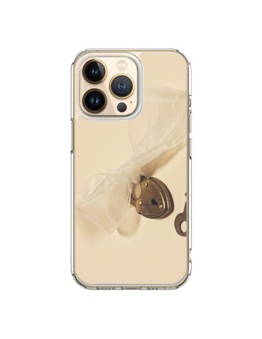 Coque iPhone 13 Pro Key to my heart Clef Amour - Irene Sneddon