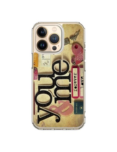 Coque iPhone 13 Pro Me And You Love Amour Toi et Moi - Irene Sneddon