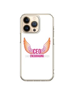 iPhone 13 Pro Case CEO Chief Encouraging Officer Pink -...