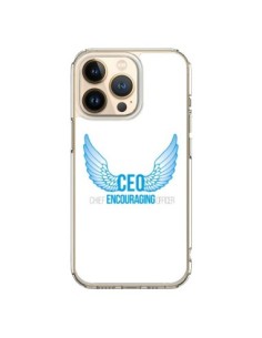 Coque iPhone 13 Pro CEO Chief Encouraging Officer Bleu -...