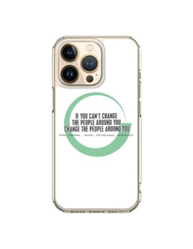 Coque iPhone 13 Pro Peter Shankman, Changing People - Shop Gasoline