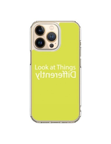 Coque iPhone 13 Pro Look at Different Things Yellow - Shop Gasoline