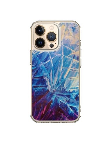 Coque iPhone 13 Pro Fleurs Violettes françaises - Ebi Emporium