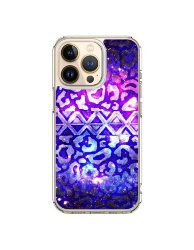 Coque iPhone 13 Pro Tribal Leopard Galaxy - Ebi Emporium