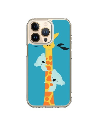 Coque iPhone 13 Pro Koala Girafe Arbre - Jay Fleck