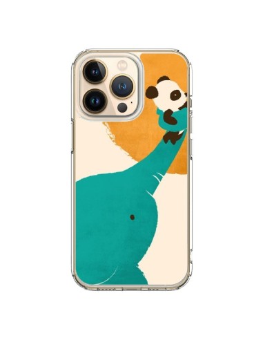 iPhone 13 Pro Case Elephant helps Panda - Jay Fleck