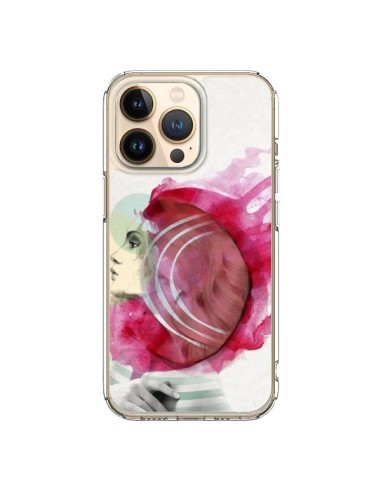 Coque iPhone 13 Pro Bright Pink Femme - Jenny Liz Rome