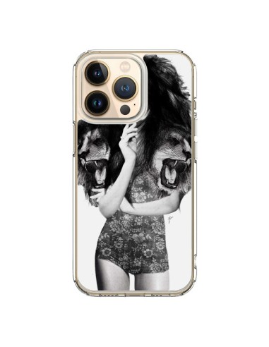 Coque iPhone 13 Pro Femme Lion - Jenny Liz Rome