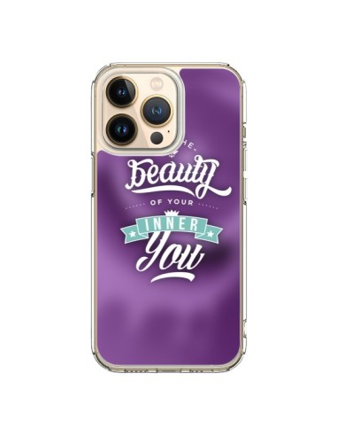 Coque iPhone 13 Pro Beauty Violet - Javier Martinez