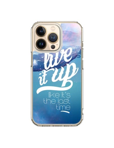 Coque iPhone 13 Pro Last Time Bleu - Javier Martinez