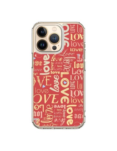 Coque iPhone 13 Pro Love World - Javier Martinez