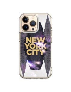 Cover iPhone 13 Pro New York City Arancione - Javier...