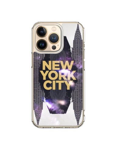 Coque iPhone 13 Pro New York City Orange - Javier Martinez