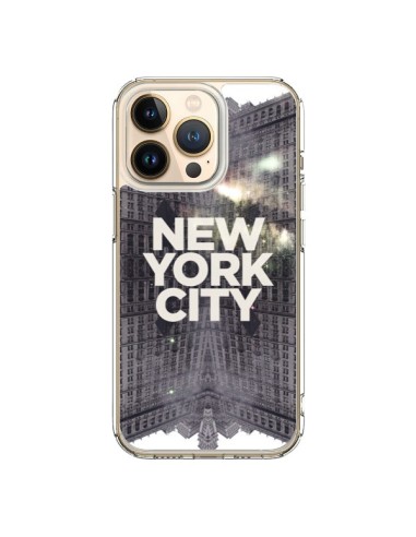 Coque iPhone 13 Pro New York City Gris - Javier Martinez