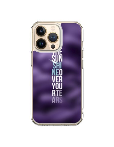 Coque iPhone 13 Pro Sunshine Violet - Javier Martinez