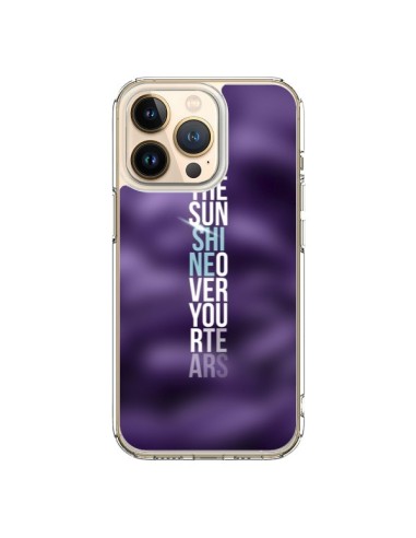 Coque iPhone 13 Pro Sunshine Violet - Javier Martinez