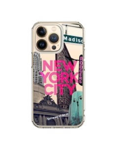 Cover iPhone 13 Pro New Yorck City NYC Trasparente -...