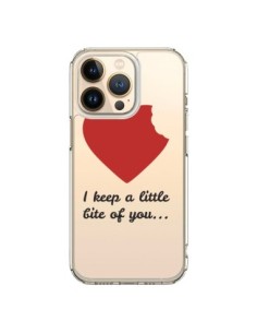 iPhone 13 Pro Case I keep a little bite of you Love Heart...