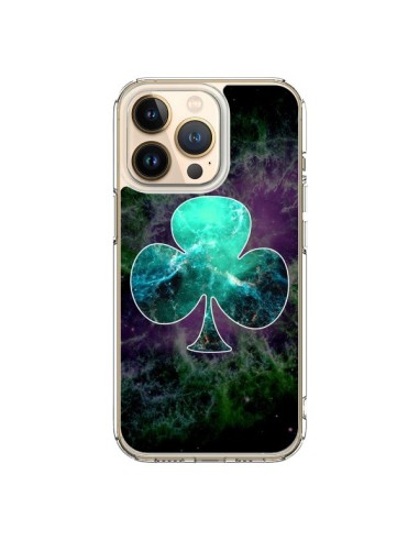 Coque iPhone 13 Pro Nebula Club Trèfle Galaxie - Jonathan Perez