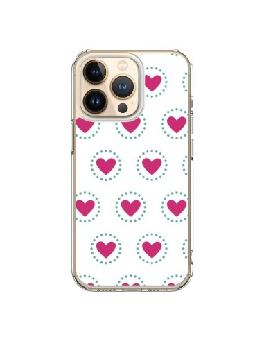 Coque iPhone 13 Pro Coeur Cercle - Jonathan Perez