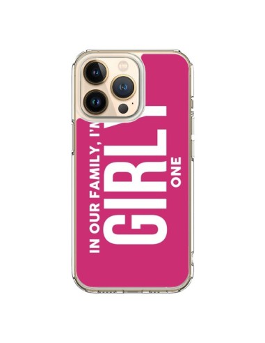 Cover iPhone 13 Pro In our family i'm the Girly one - Jonathan Perez