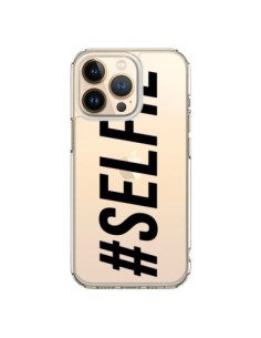 Coque iPhone 13 Pro Hashtag Selfie Transparente -...