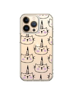 Coque iPhone 13 Pro Licorne Unicorn Dessin Transparente -...