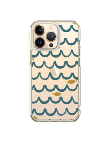 Cover iPhone 13 Pro Pesce Acqua Trasparente - Dricia Do