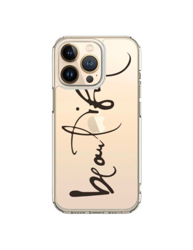 Coque iPhone 13 Pro Beautiful Transparente - Dricia Do