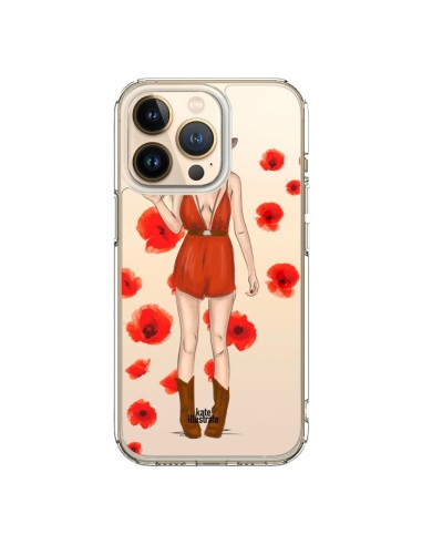 Coque iPhone 13 Pro Young Wild and Free Coachella Transparente - kateillustrate