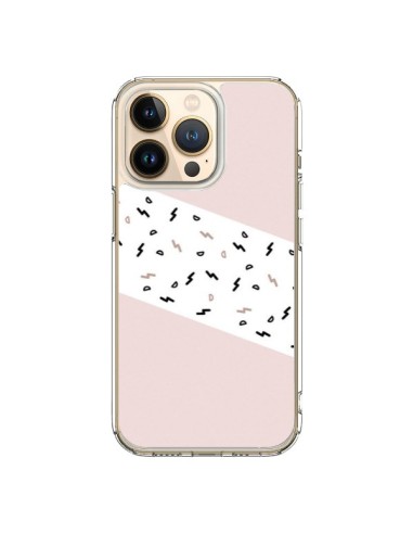 iPhone 13 Pro Case Festive Pattern Pink - Koura-Rosy Kane