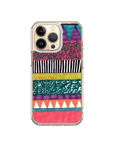 Coque iPhone 13 Pro Azteque Dessin - Kris Tate