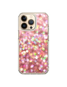 Coque iPhone 13 Pro Paillettes Pinkalicious - Lisa...
