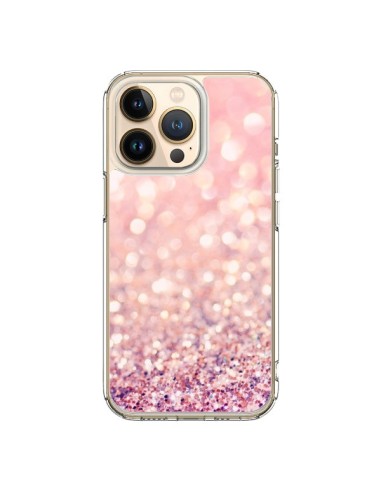 Cover iPhone 13 Pro Paillettes Blush - Lisa Argyropoulos