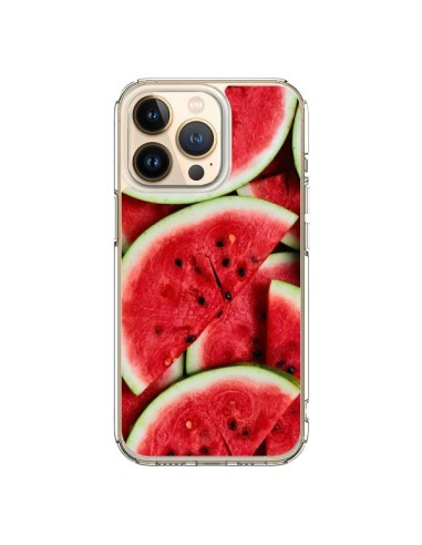 Coque iPhone 13 Pro Pastèque Watermelon Fruit - Laetitia