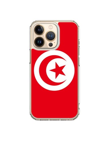 Coque iPhone 13 Pro Drapeau Tunisie Tunisien - Laetitia
