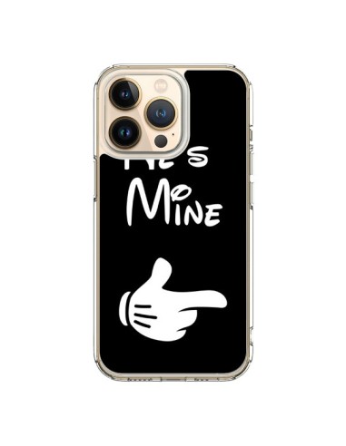 Coque iPhone 13 Pro He's Mine Il est à Moi Amour Amoureux - Laetitia
