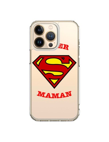 iPhone 13 Pro Case Super Mamma Clear - Laetitia