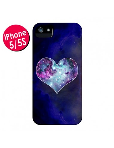 Coque Nebula Heart Coeur Galaxie pour iPhone 5 et 5S - Jonathan Perez