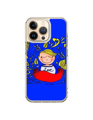 Coque iPhone 13 Pro Love Fille - Leellouebrigitte