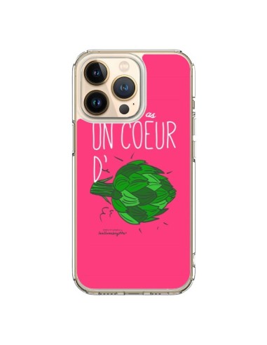 Coque iPhone 13 Pro Toi tu as un coeur d'artichaut - Leellouebrigitte