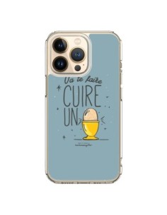 iPhone 13 Pro Case Va te faire cuir un oeuf Grey -...