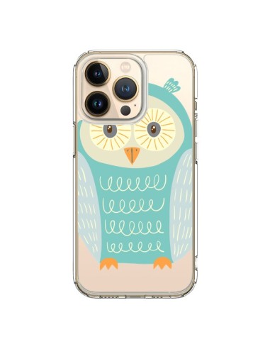 Coque iPhone 13 Pro Hibou Owl Transparente - Petit Griffin
